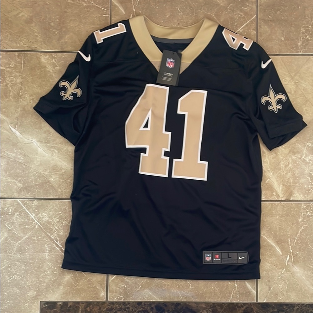 Nike NFL Saints Jersey Black and Gold